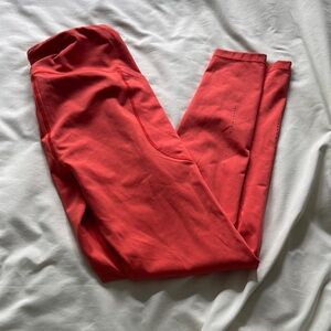 Zella Orange Leggings